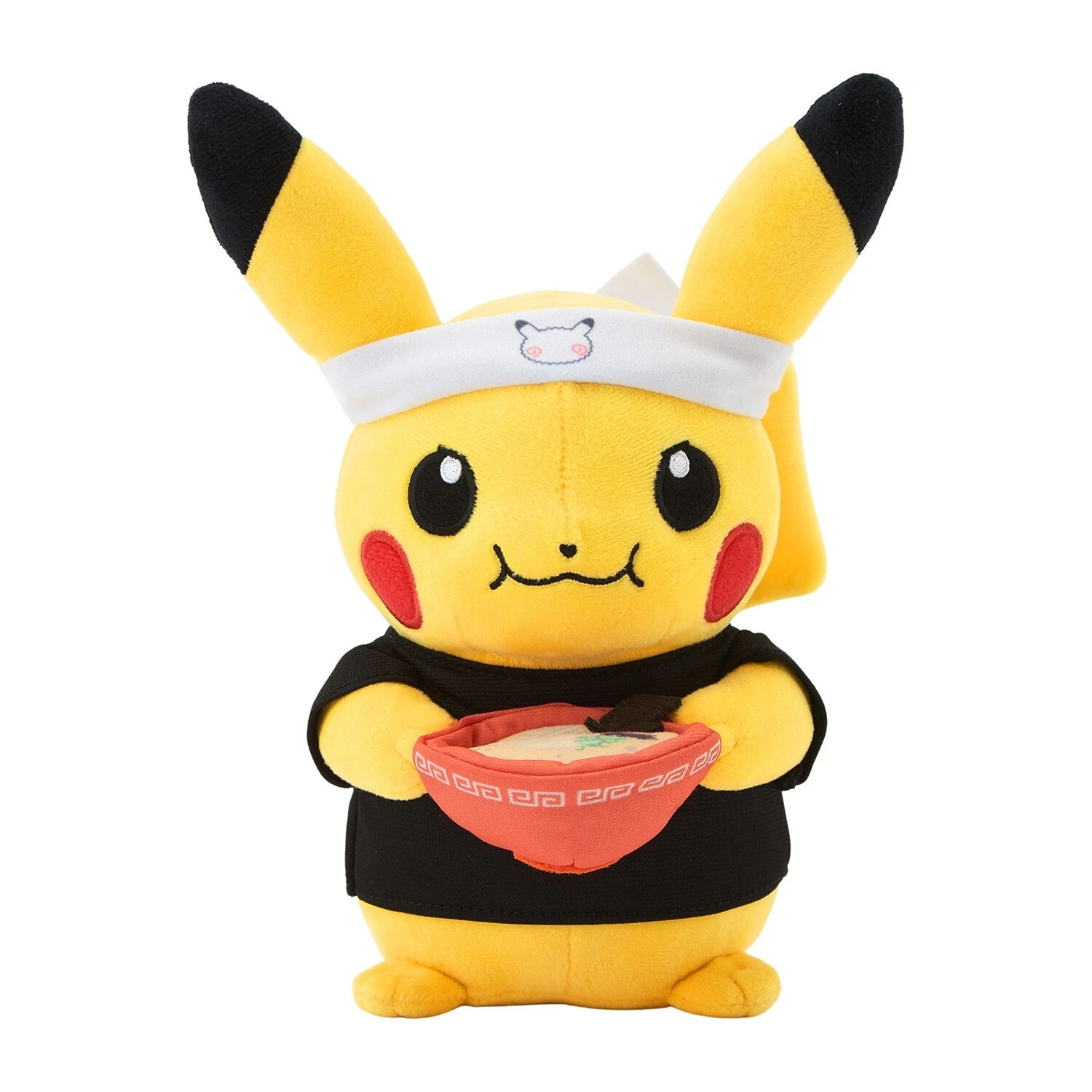 Ramen Pikachu plush, exclusive to Pokémon Center Fukuoka