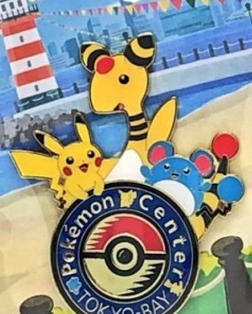 Enamel pin, exclusive to Pokémon Center Tokyo-Bay