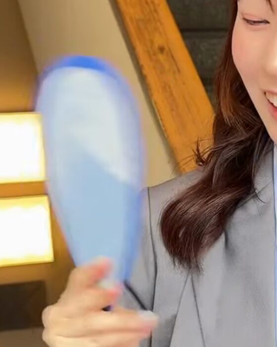 Daiso foldable fan
