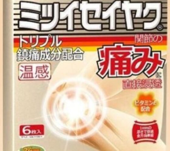 Mitsui warming pain patch